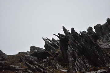 Pointy rocks