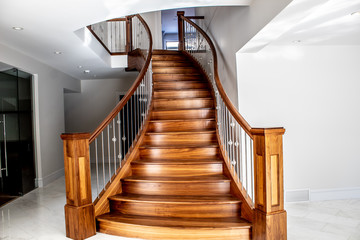 staircase in modern building