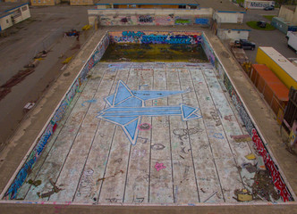 Empty Lap Pool Urban Decay