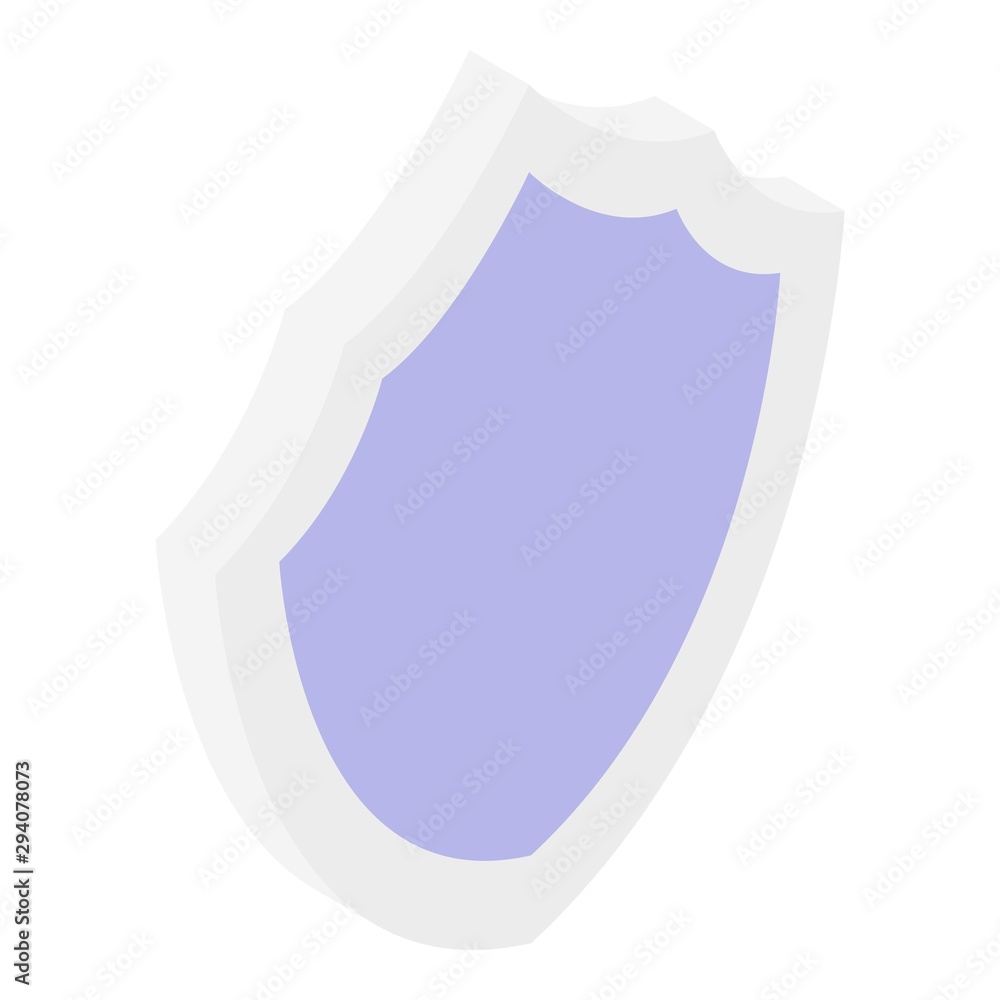 Aufkleber protect shield icon. isometric of protect shield vector icon for web design isolated on white backgr