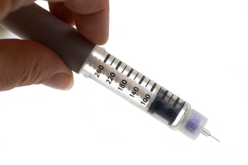 Holding Insulin Pen