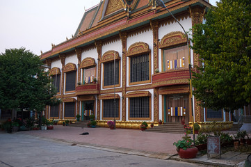 Wat Preah Prom Rath in Siem Reap, Cambodia.