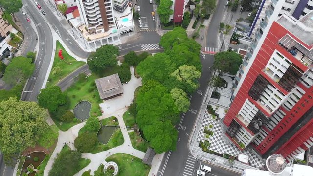 Japanese Immigration Memorial, Square (Curitiba) Skyscrapers, Buildings