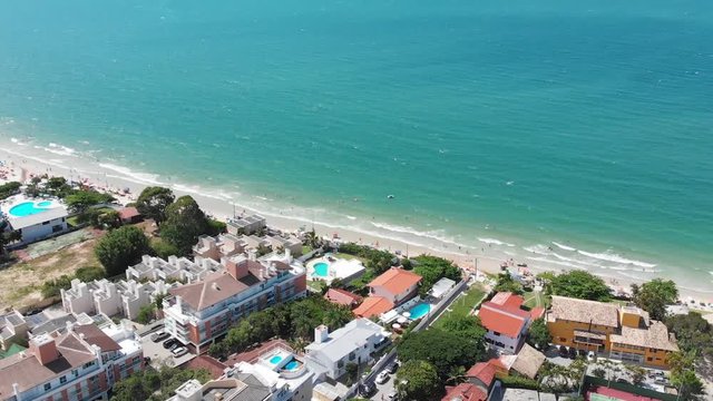 Canasvieiras beach, Atlantic ocean, Resort, Hotels (Florianopolis, Brazil) 