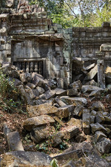 Fototapeta na wymiar Beng Mealea is a famous landmark in Cambodia.