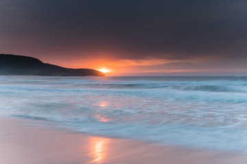Soft Sun Rise Seascape