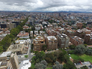 Bogota desde arriba zona chico