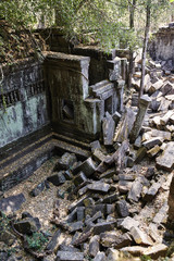 Beng Mealea is a famous landmark in Cambodia.