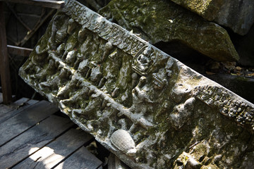 Beng Mealea is a famous landmark in Cambodia.