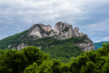 Fototapeta na wymiar Seneca Rocks, West Virginia