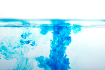 flow of aquarium water softener drop in water