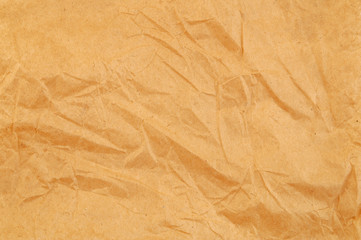 Old crumpled paper background