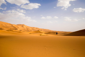 Fototapeta na wymiar 砂漠 / モロッコ
