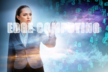Concept of cloud edge and fog computing