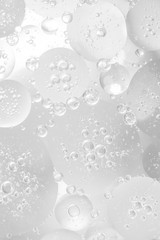 Abstract White water bubbles background