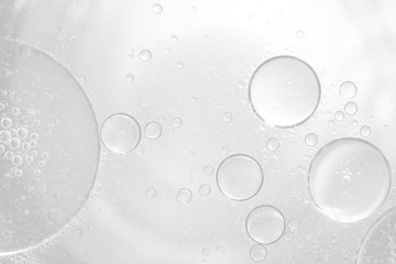 Abstract White water bubbles background - obrazy, fototapety, plakaty