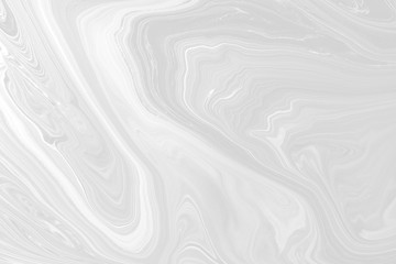 Obraz premium White Acrylic Pour Color Liquid marble abstract surfaces Design.
