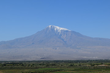 Obraz premium Nature of Armenia.View of Ararat