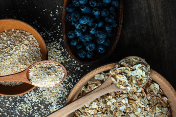 Organic food concept