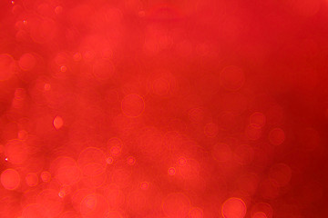 Red christmas bokeh background