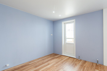 Russia, Moscow- May 14, 2018: interior room apartment. standard repair decoration in hostel