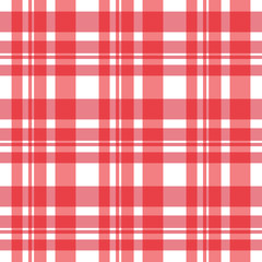 Plaid. Seamless Vector Pattern.