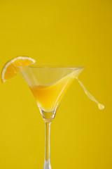 yellow cocktail 