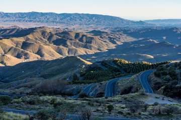 Alto de Velefique in Sierra de Los Filabres, Almeria, Andalusia, Spain