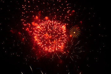 firework background texture- red