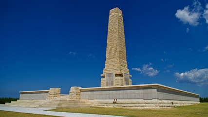 Graves and monuments of soldiers who died in 1915 Canakkale war