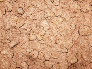 The ground has cracks in the top view for the background