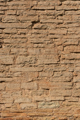 Picture os a stone wall made of square stones for background