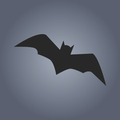 Bat icon. EPS vector file