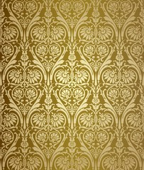 Paisley floral pattern , textile swatch , India	