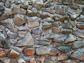 Concrete wall background made of stone