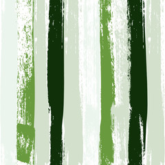 Green pastel color brush stroke seamless pattern. Vector background.