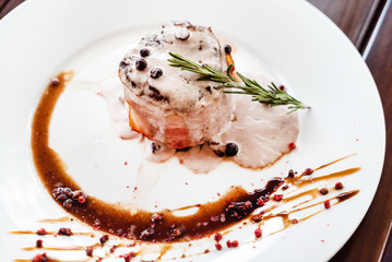 Veal Roast With Herbs And Vegetables