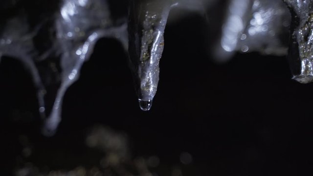 Black Basalt Stalactites