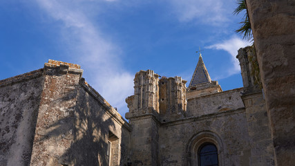 Church and Blue Sky at Vejer de la Frontera