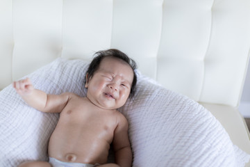 Obraz na płótnie Canvas Asian cute baby