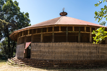 Ethiopia. Zege Peninsula in Lake Tana. Ura Kidane Mehret Church