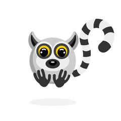 lemur flat vector © Jexy