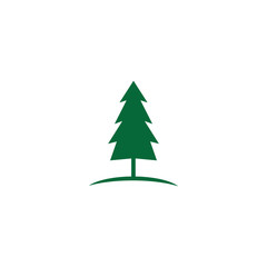 pine tree logo vector