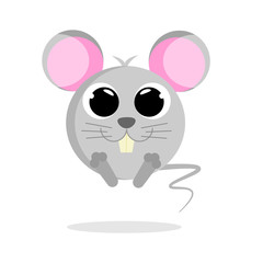 mouse flat vector