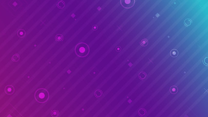 Abstract background basic geometry on colorful neon background vector illustration 0001