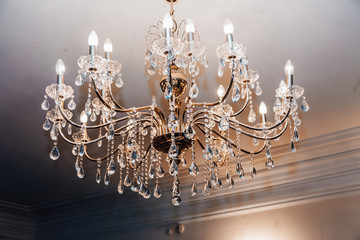Luxurious Vintage Chandelier in dark style