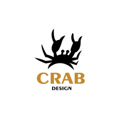 Sea crab with claws. 