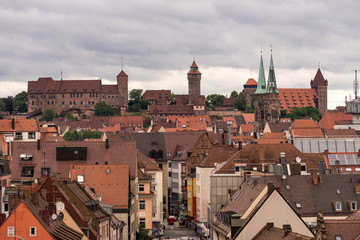 Fototapeta premium nürnberg, panorama