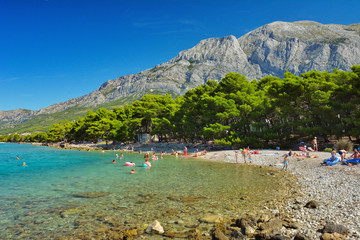 Obraz premium Adriatic Sea - Promajna, Croatia