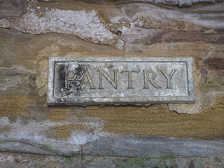 pantry sign label
